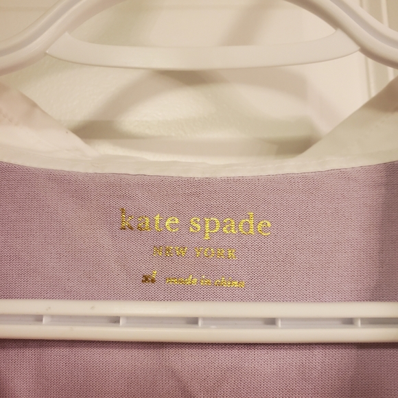 NWT Kate Spade CroppedSweater with Pleater Sleeves and Collar - Picture 3 of 5